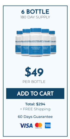 GlucoTrust Buy 6 Bottles